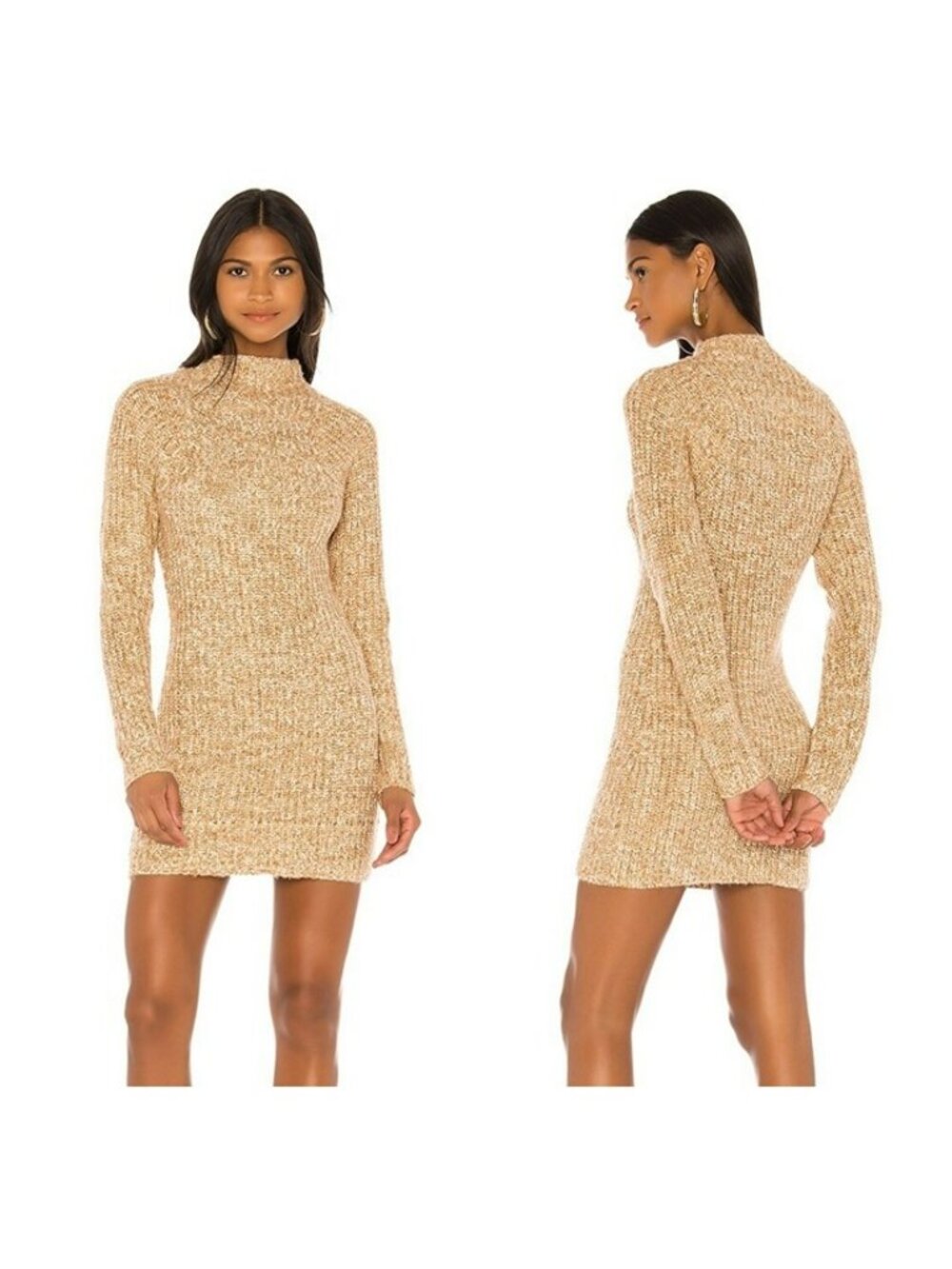 MAJORELLE Helen Dress - Camel